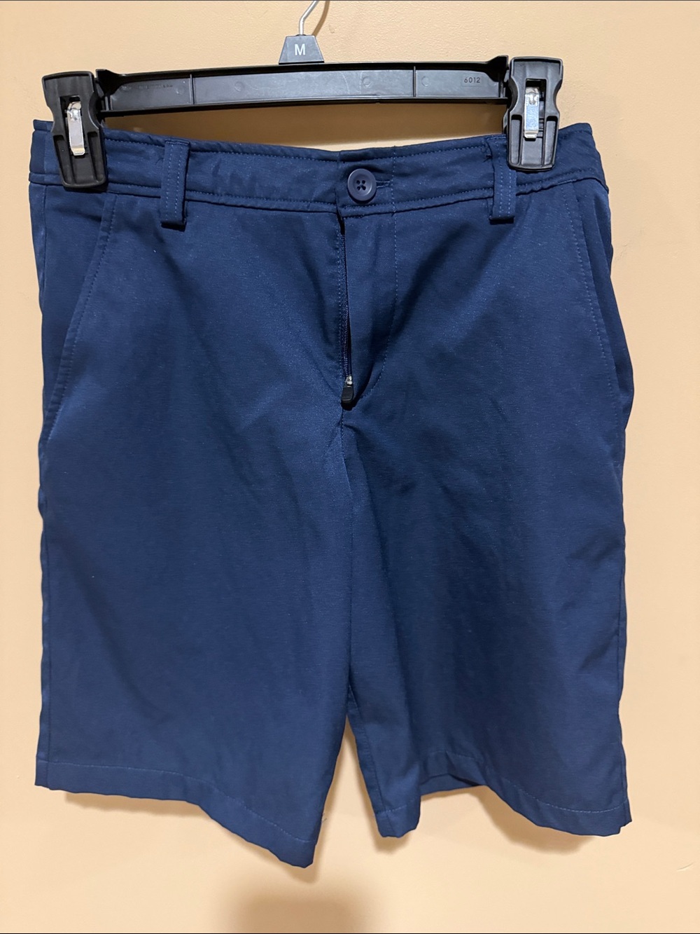 Under Armour Navy Youth Golf Shorts Large